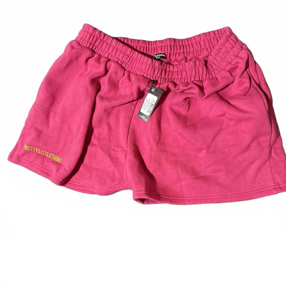 PrettyLittleThing XL Size Pink Lounge Shorts - XL